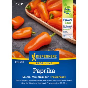 Kiepenkerl Samen Snack-Paprika Salma-Mini Orange