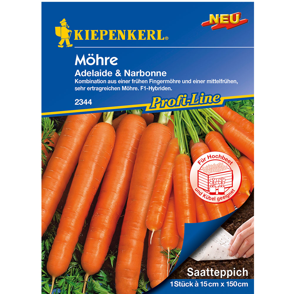 Möhren-Mix F1 (Saatteppich) | Möhren | Gemüsesamen | Gemüse | Ahrens ...