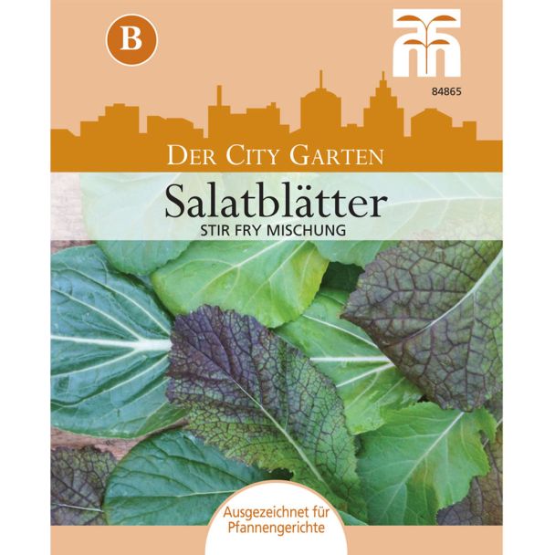 Salatblätter Stir Fry Mischung