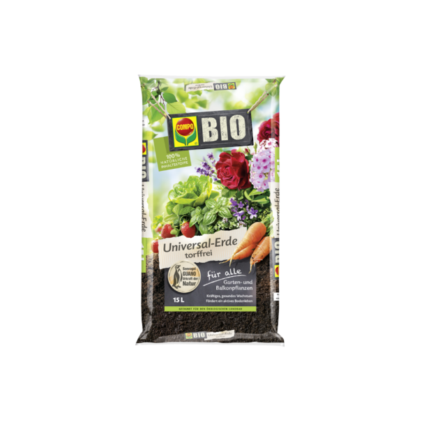 COMPO Bio Universal-Erde torffrei - 15 l Beutel, (1 l / € 0,53)