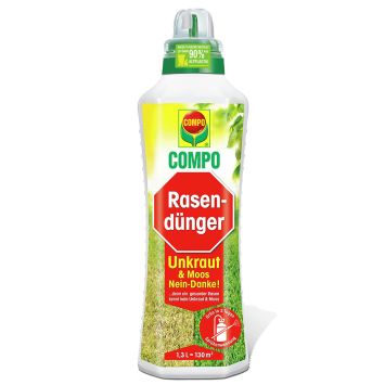 COMPO Rasendünger Unkraut & Moos - Nein danke! 1,3 Liter (1 L / € 11,53)