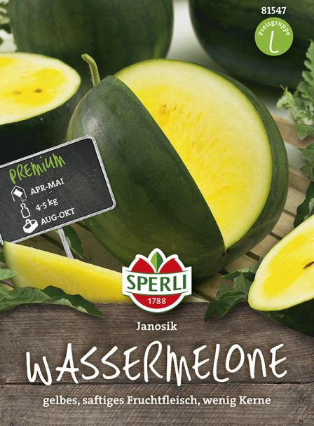 Gelbfleischige Wassermelone 'Janosik'