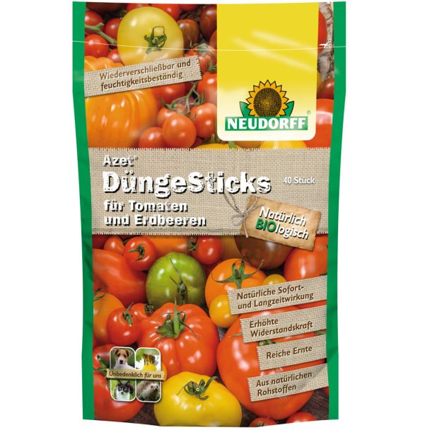 Azet® 'DüngeSticks' für Tomaten und Erdbeeren