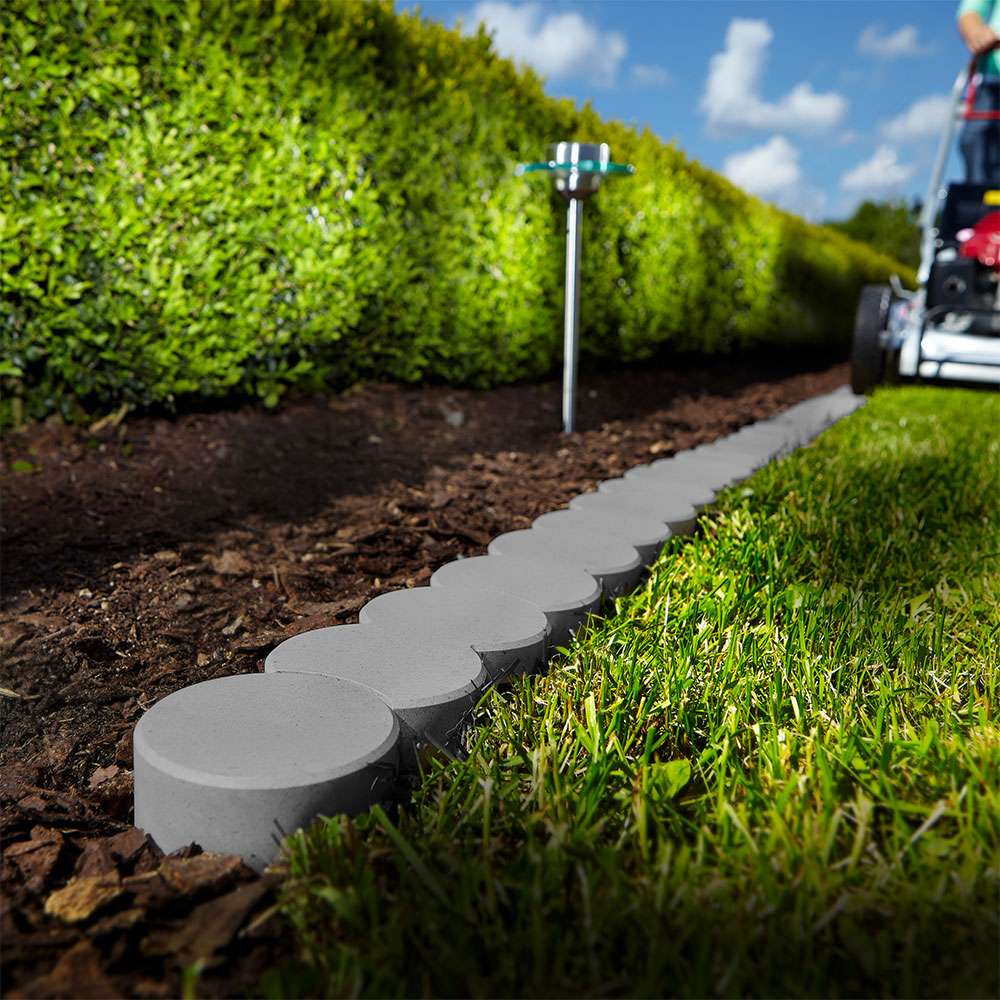 Bio Rasenkanten-Set, grau | Deko-Figuren & Deko-Objekte | Dekoration