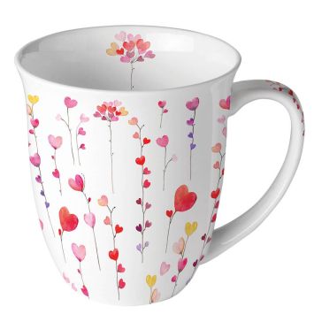 Tasse Herzen (0,4 Liter)