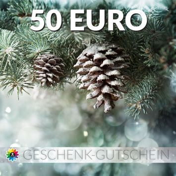 Geschenk-Gutschein, Wert 50 Euro Tanne