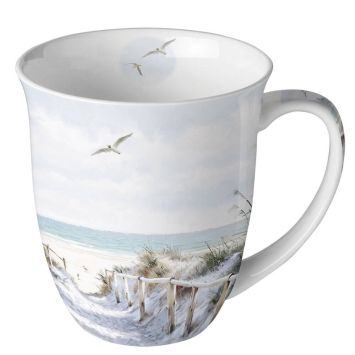 Tasse Strandkabine (0,4 Liter)