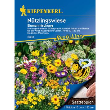 Blumenmix Nützlingswiese Saatteppich