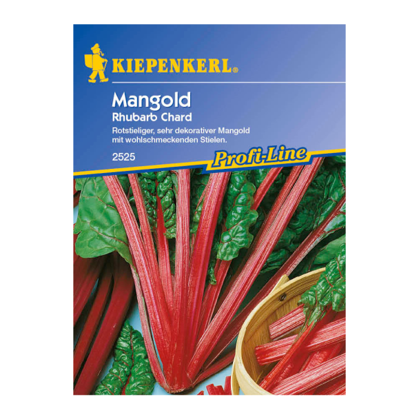 Mangold 'Rhubarb Chard, rot'