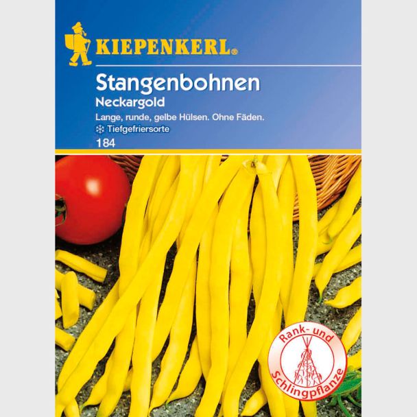 Stangenbohnen 'Neckargold'