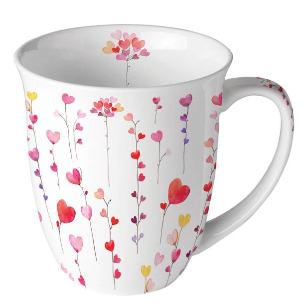 Tasse Herzen (0,4 Liter)