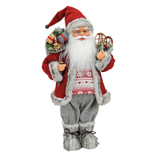Nikolaus in rot, 46cm