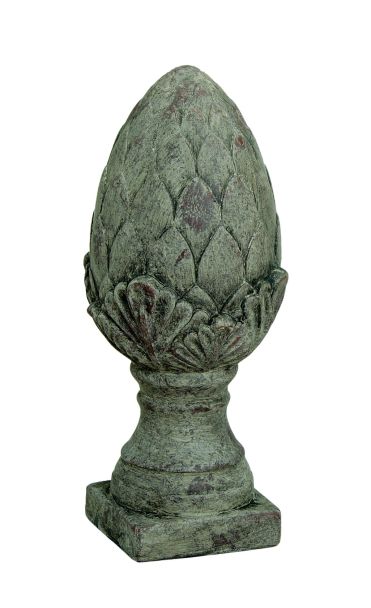 Lotus aus Ton, 26 x 12 cm