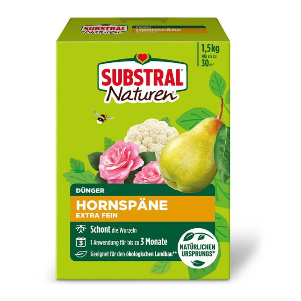 Naturen® Bio Hornspäne, 1,5 kg (1 kg / € 6,66)
