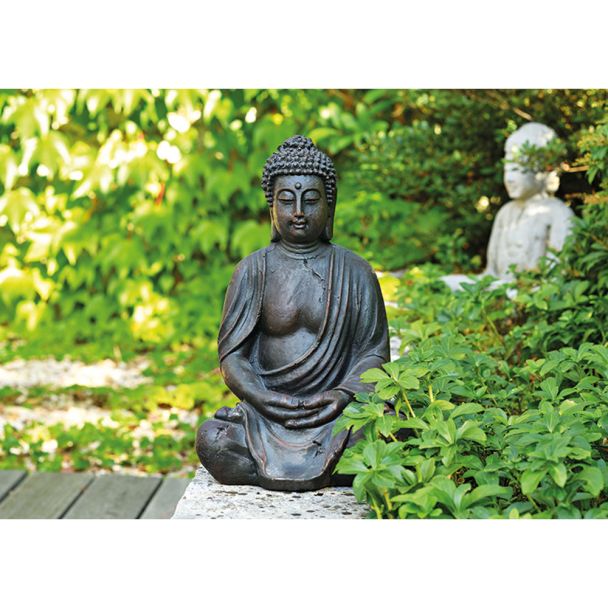 Buddha sitzend 24x23x38 cm