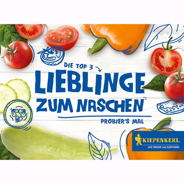 Kiepenkerl Die Top 3 - Lieblinge zum Naschen