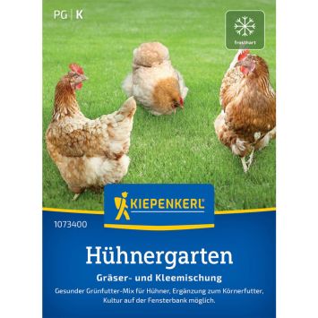Hühnergartensamen Gräser- & Kleemischung