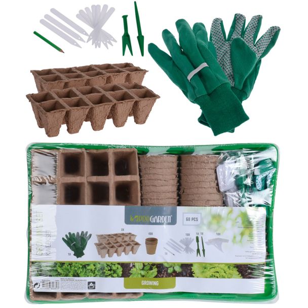 Pflanzenanzucht Set (68 Teile)