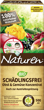 Naturen® BIO SCHÄDLINGSFREI - Obst und Gemüse Konzentrat 500 ml (100 ml / € 3,00)