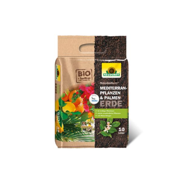 NeudoHum® Mediterranpflanzen- und PalmenErde 10 Liter