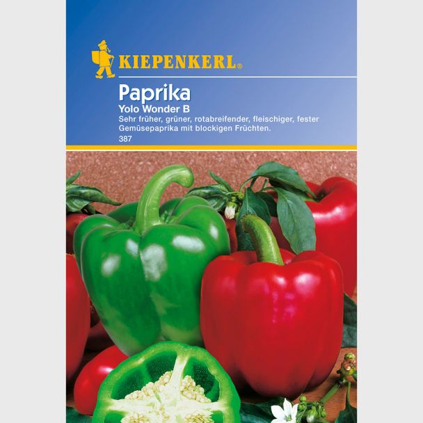 Paprika 'Yolo Wonder B'