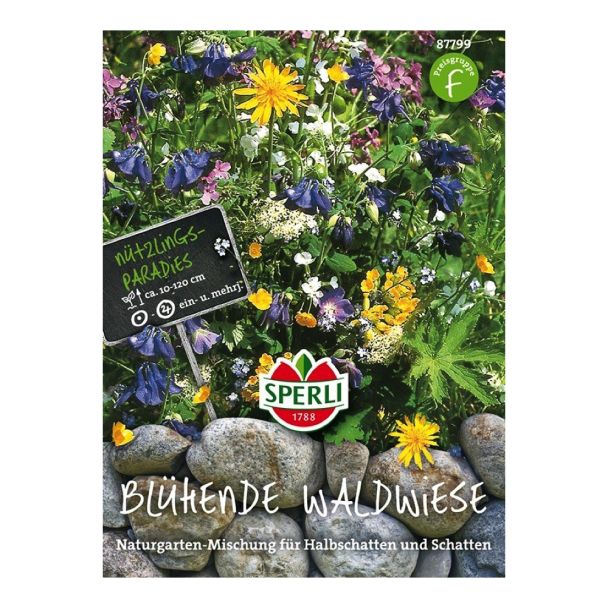 Blumenmischung 'Blühende Waldwiese'
