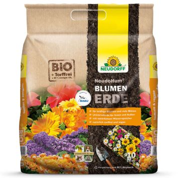 NeudoHum® Blumenerde 10 Liter (1 L / € 0,70)