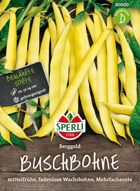 Buschbohnen 'Berggold'
