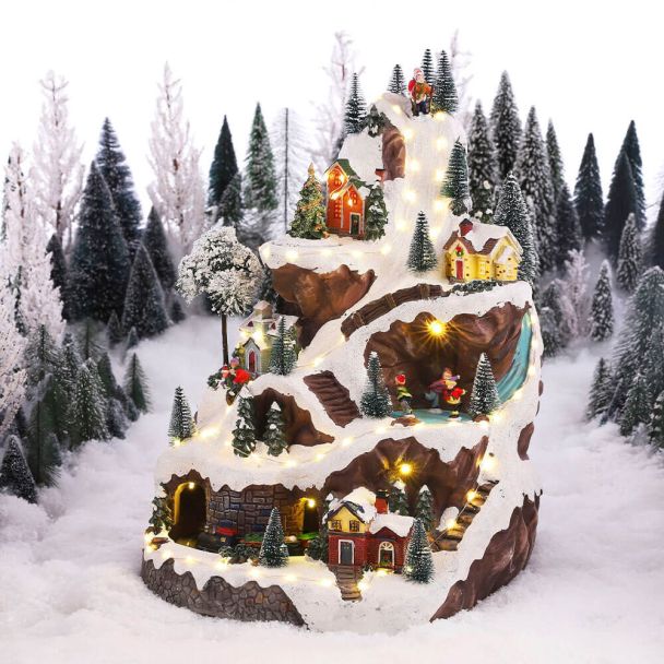 LuVille Miniatur Skipiste (mit Adapter)