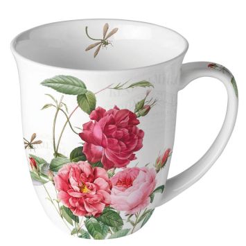 Tasse Rosen (0,4 Liter)