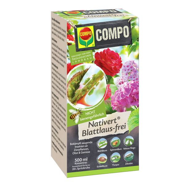 COMPO Nativert® Blattlaus-frei - Konzentrat, 500 ml (100 ml = € 2,40)