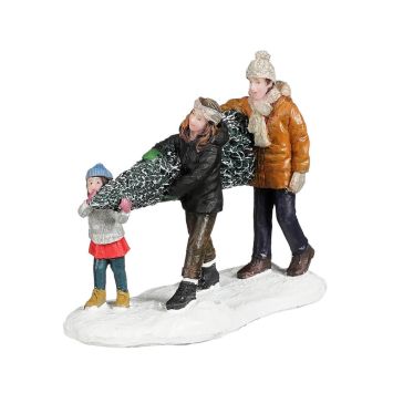 LuVille Familie holt Weihnachtsbaum