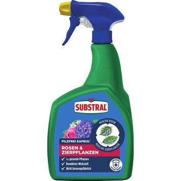Substral® Pilzfrei SAPROL® Rosen & Zierpflanzen 800 ml (1 L / 124,99 €)