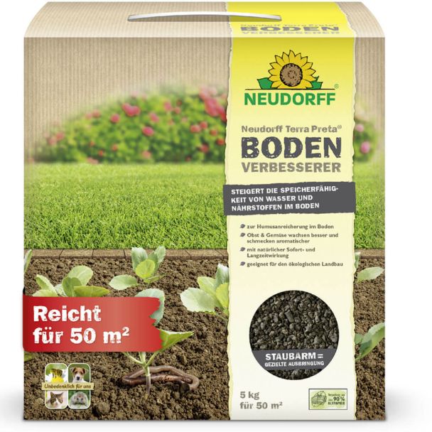 Neudorff Terra Preta® Bodenverbesserer, 5 kg (1 kg / € 3,40)