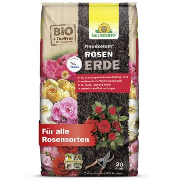 NeudoHum® Rosen-Erde 20 Liter (1 Liter / € 0,45)