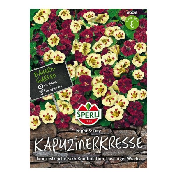 Kapuzinerkresse 'Night & Day'