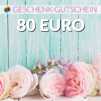 Geschenk-Gutschein, Wert 80 Euro Pfingstrosen
