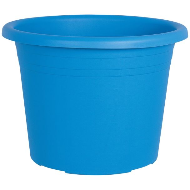 Blumentopf 'Cylindro', hellblau, Ø 40 cm