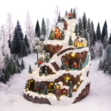 LuVille Miniatur Skipiste (mit Adapter)