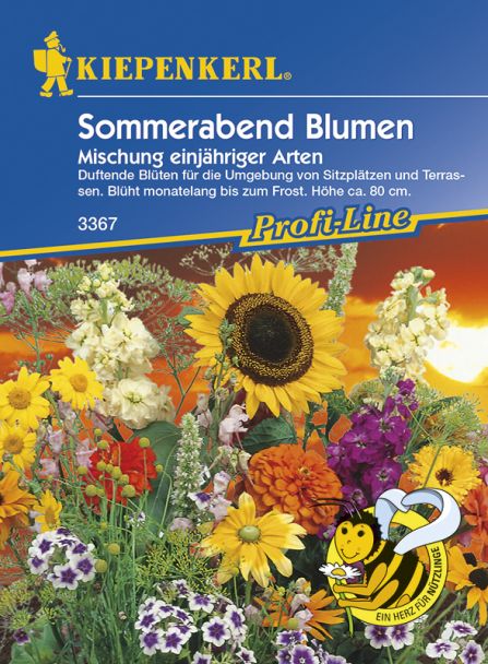 Sommerabend Blumen 'Mischung einjähriger Arten'