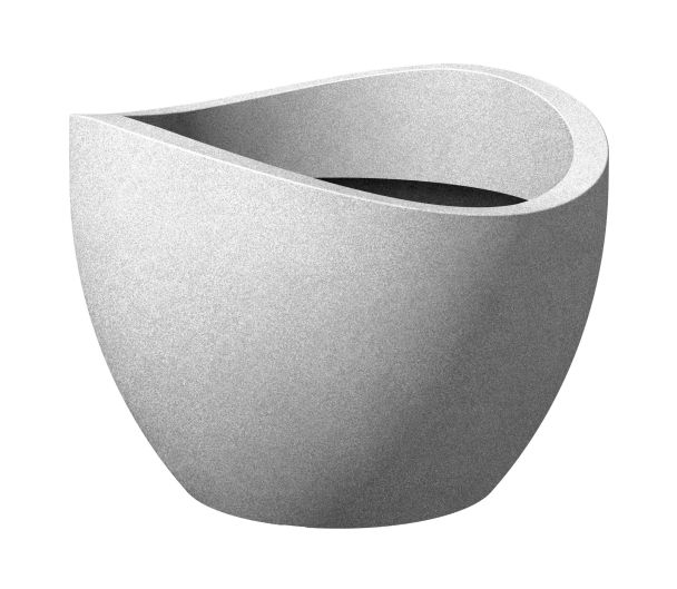 Wave globe Stony Grey 30cm