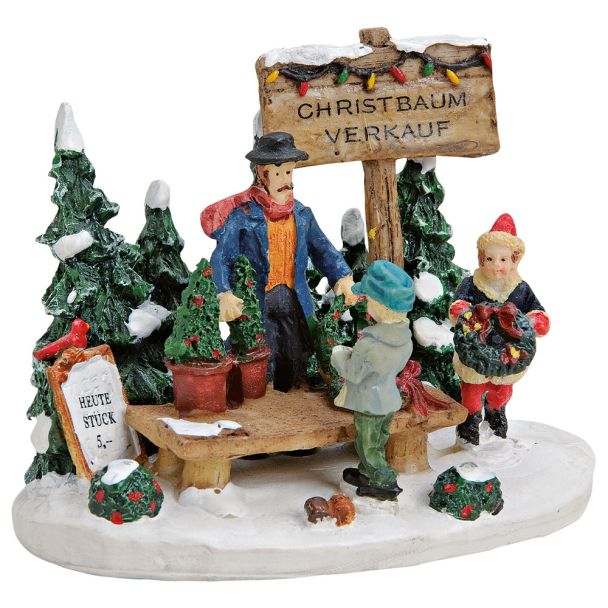 Lichthaus-Zubehör Miniatur Christbaumverkauf