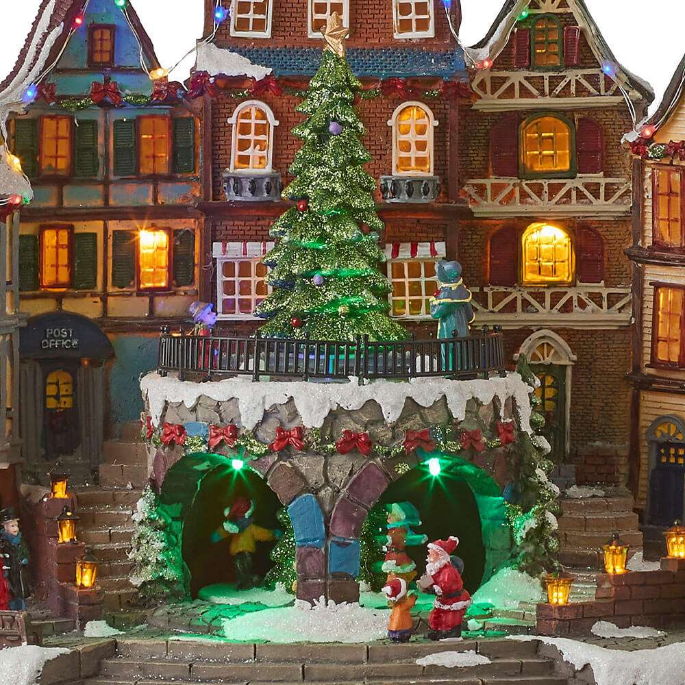 LuVille Weihnachtsdorf Miniatur Dorfplatz kaufen | Ahrens+Sieberz