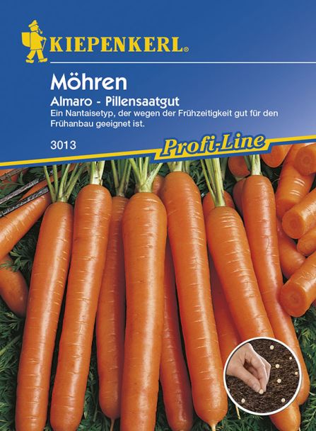 Möhren 'Almaro' F1' (Pillensaatgut)