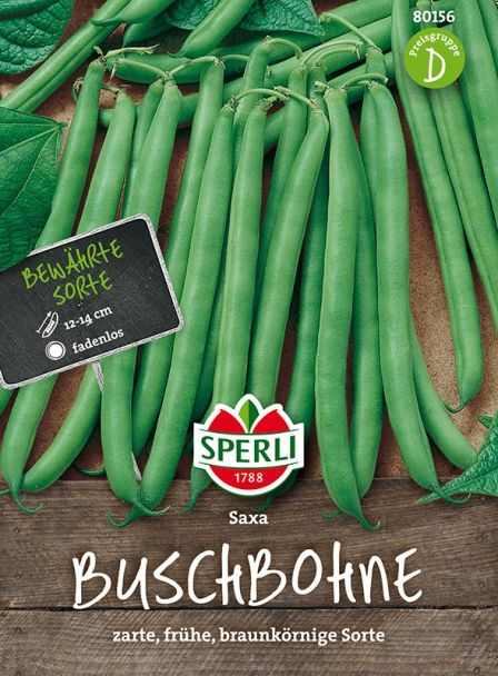 Sperli Buschbohnen 'Saxa'