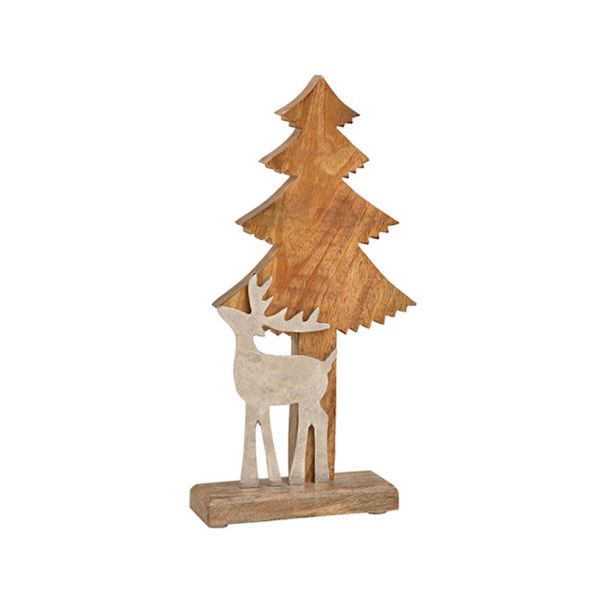 Tannenbaum mit Metall