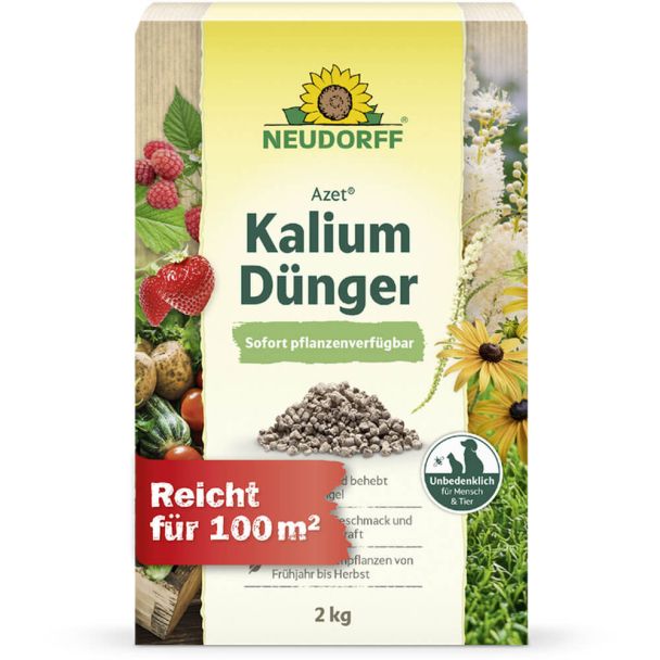 Azet Kalium Dünger 2kg 1 Liter (1 L / € 8,00)