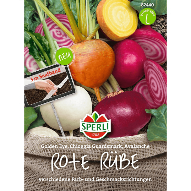 Rote Rübe Mischung (Saatband)