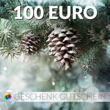 Geschenk-Gutschein, Wert 100 Euro Tanne