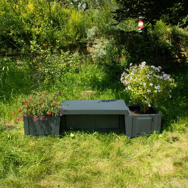Gartenbank 'Berlin' in Anthrazit